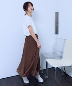 ANY エアーシャンブレースカート