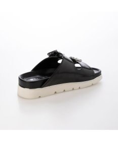 MODE ET JACOMO <carino>厚底ビジューバックルサンダル