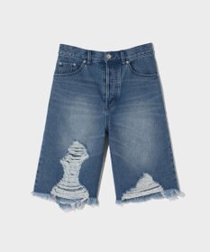 GRACE CONTINENTAL クラッシュハーフパンツ