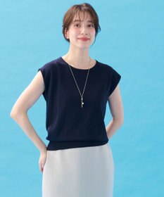 ANY パール付きコードネックレス