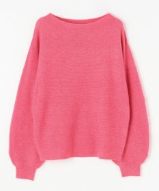 ANY 【洗える】カシミヤブレンドガーターニット