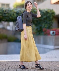 ANY L 【ウエストゴム】リラックススカーチョ