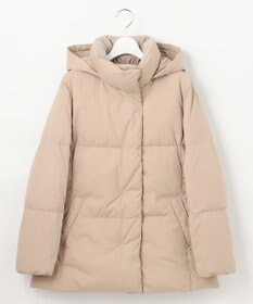 J.PRESS LADIES L 【洗える】ブラッシュドマルチポリ ショート ダウンコート