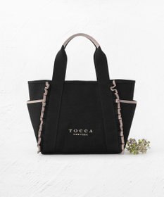 TOCCA FRILL CANVASTOTE キャンバストートバッグ