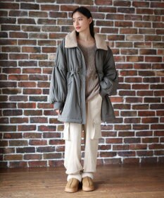 Green Parks ・ＳＵＧＡＲ　ＳＰＯＯＮスエードポンチカーゴパンツ