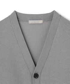 UNFILO MENS 【男女兼用/新色追加】スウェットライク ニットカーディガン [24年秋冬商品]