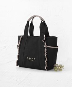 TOCCA FRILL CANVASTOTE キャンバストートバッグ