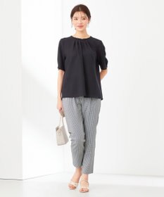 ANY SIS 【美人百花6月号掲載】シアーストライプ ブラウス