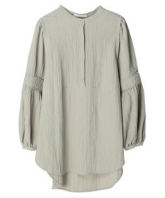 Green Parks 表面変化比翼シャツチュニック