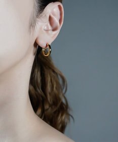 susui 【doughnut】フープピアス M (YGMRR)_片耳