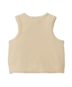 MIKI HOUSE HOT BISCUITS 【50-70cm】 パイル素材 ベビーベスト(胴着)