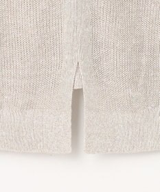 23区 【洗える】ピュアリネン Vネック ニット