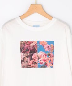 組曲 L 【先行予約・Flower Collection】プリントロングTシャツ