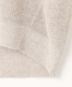 23区 【洗える】ピュアリネン Vネック ニット