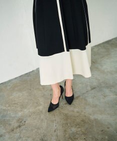 配色ポンチフレアワンピース / GRACE CONTINENTAL