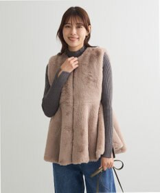 Green Parks ・Ｐｅｔｉｔ　Ｆｌｅｕｒ　ボトルネックリブニット