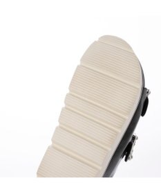 MODE ET JACOMO <carino>厚底ビジューバックルサンダル