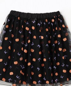 ANY KIDS ラメチュールフレアスカート