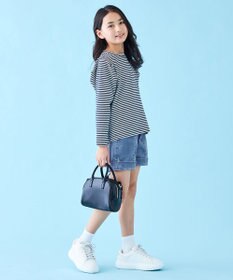 UNFILO 【110-150cm】タックスリーブTシャツ