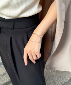 Phoebe 【K10】ハートチェーンリング　ゴールド　11号/13号　BOX付き