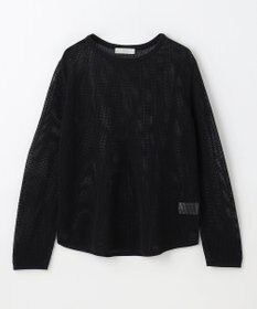 ANY 【アンチピリング】メッシュニットプルオーバー