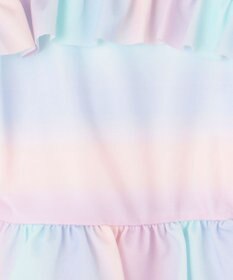 ANY KIDS 総柄 フリル ワンピース 水着