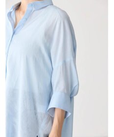 AMERICAN HOLIC 接触冷感５分袖変形ドルマンシアーシャツ