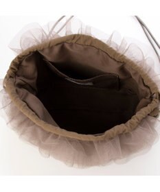 UNBILLION カシュカシュ cachecache / チュールフリルショルダーバッグ