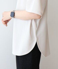 AMERICAN HOLIC ジョーゼットラウンドヘムトップス