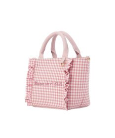 Maison de FLEUR ギンガムフリル2Wayバッグ