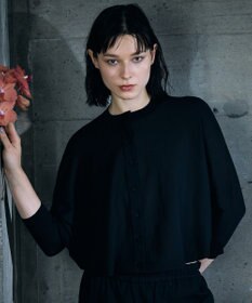 自由区 【カトリエムブーケ】Poncho en tissu sy  nthetique  ポンチョプルオーバー