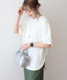 AMERICAN HOLIC ジョーゼットラウンドヘムトップス