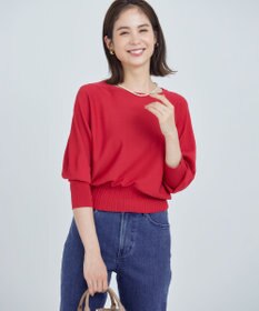 組曲 【5色展開・UVケア】スタイルアップ ドルマンスリーブ ニット