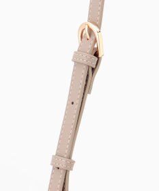 LA BAGAGERIE シープレザー　ギャザーミニマムバッグ