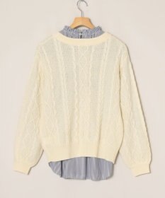 ONWARD Reuse Park セット商品/サイズ2【any FAM】ニット秋冬×ブラウス秋冬