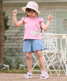 ANY KIDS 【WEB限定】7days プリント 半袖 Tシャツ