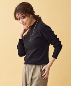 ANY L 【6色展開】フリルネックニット