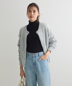 Green Parks ・Ｐｅｔｉｔ　Ｆｌｅｕｒ　ボトルネックリブニット