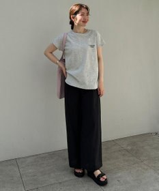 UNFILO L シアーワイドパンツ