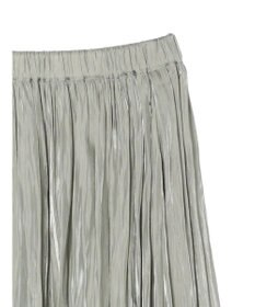 earth music&ecology シャイニーギャザースカート