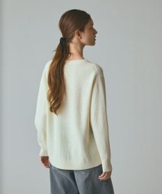 GRACE CONTINENTAL ビジューロゴニットトップ