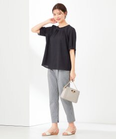 ANY SIS 【美人百花6月号掲載】シアーストライプ ブラウス