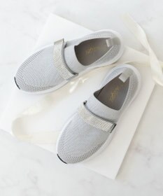 Bridget Birkin 【Bridget Birkin】ベルトストーンニットスニーカー