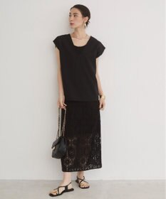 WEGO 【ANGIE VINTAGE】クロシェレースセットワンピース