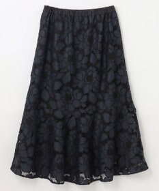 GRACE CONTINENTAL ローズレーススカート