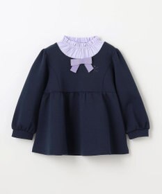 組曲 KIDS 【110-140㎝】ボウタイリボン トップス