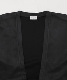 WEGO 【ユニセックス着用アITEM/２点SET】フェイクスウェードアンサンブルカーディガン