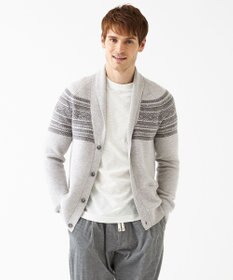 JOSEPH ABBOUD MOUNTAIN 【SPACE／UNISEX】ピュアカシミアアンダイド カーディガン