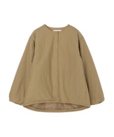 Green Parks ライト中わたノーカラーブルゾン