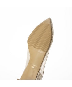 MODE ET JACOMO <carino>レースデザインパンプス